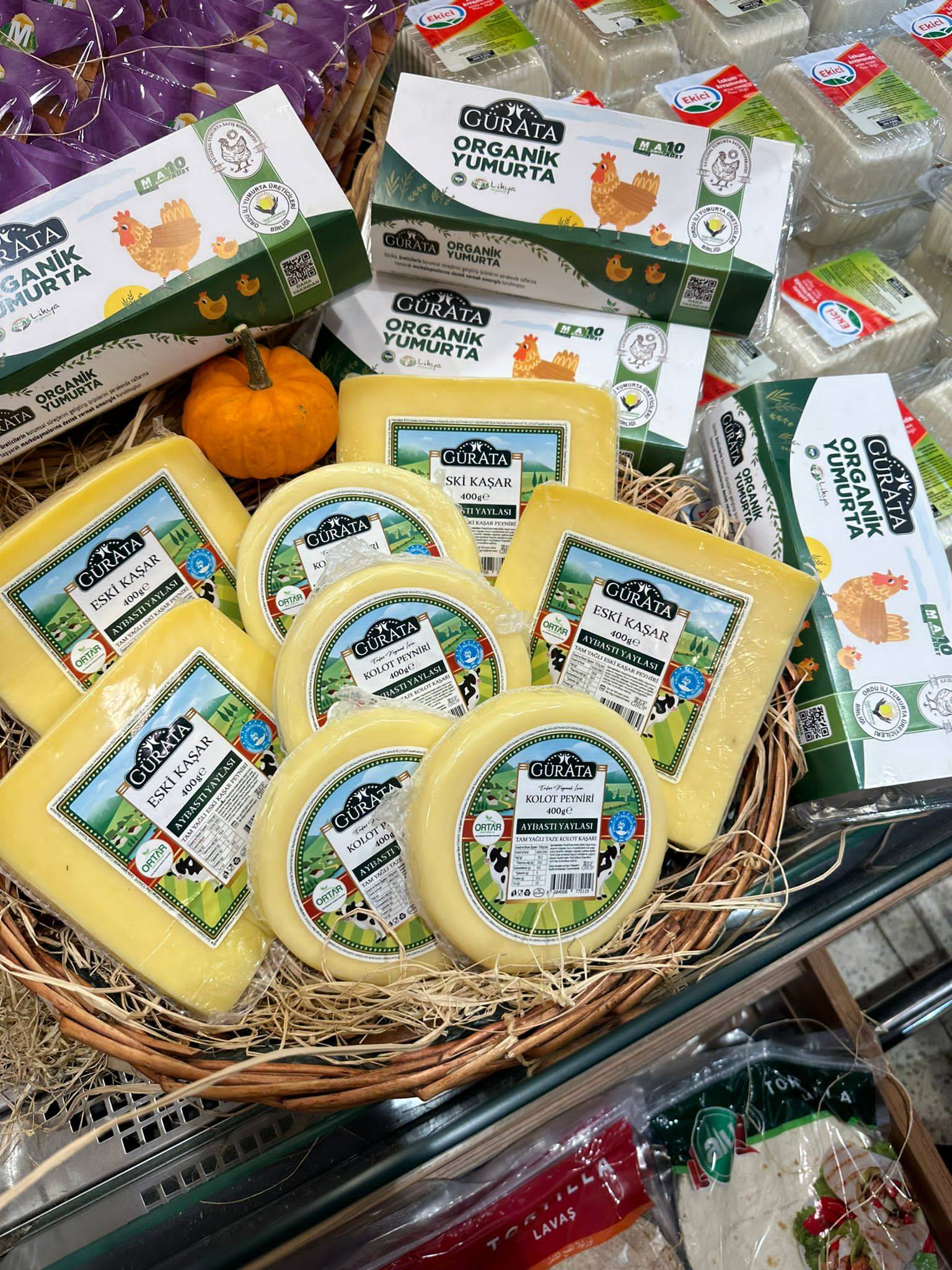 MARMARA VE İÇ ANADOLU ORDU PEYNİRİNİ SEVDİ